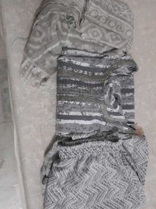 Elegant Grey Kurta Set