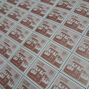 1984 BHUTAN stamp sheet