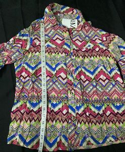 Zara Colorful Print Shirt