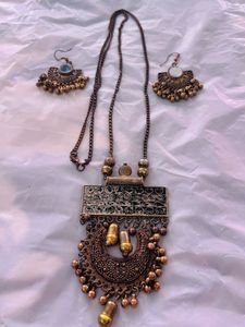 Boho Necklace &amp; Earring Set