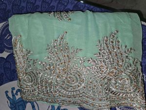 Embroidered Saree