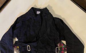 Black Belted Trench-Style Dress