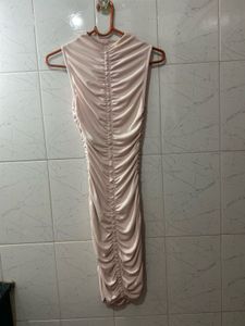 Ruched Bodycon Mini Dress