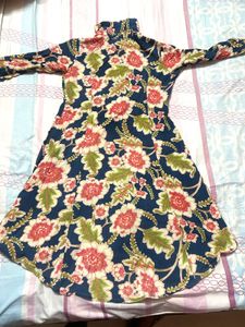 Floral Print Kurta Set