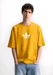 Adidas Originals Oversized, Rubber Printed T-shirt
