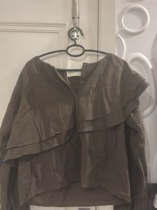 Green Old Money Formal/casual Shirt