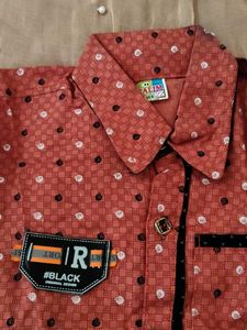 Boys' Cute Patterned Shirt