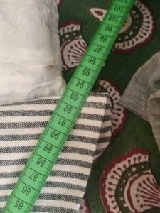 A White With Grey Stripes Blazer