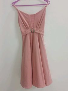 Pink Party Wear Dress