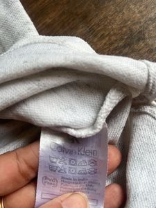 Striped CK Unisex Polo T-Shirt