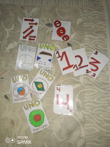 UNO. FLAG CARDS.
