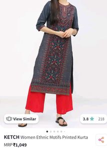 women charcoal kurta