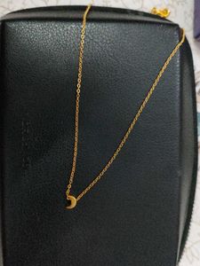 Moon Pendant Necklace