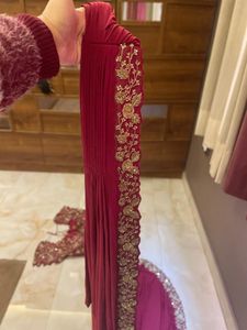 Drape Saree With Heavy Blouse