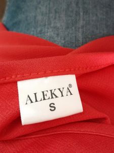 Red Casual Dress