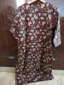 Floral Print Kurta