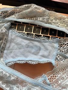 baby blue full lace cheekies ♡