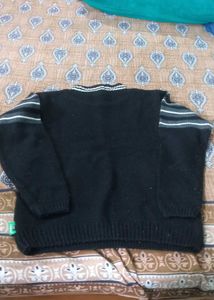 Patterned Knitted Sweater