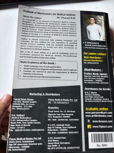 Biochemistry By Prasad For 1st Year Medicos