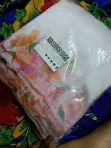Floral Print Saree