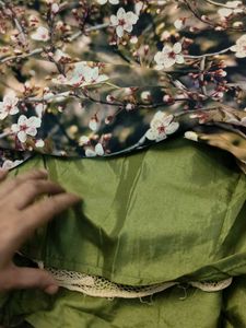 Floral Print Ethnic Gown