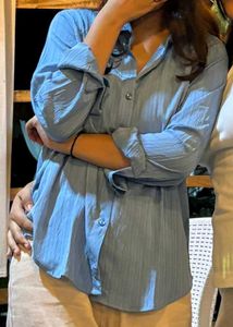 Blue Regular Fit Shirt