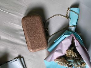 Sparkling Gold Evening Clutch