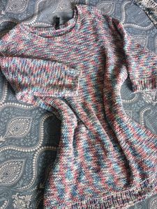 Colorful Knit Sweater