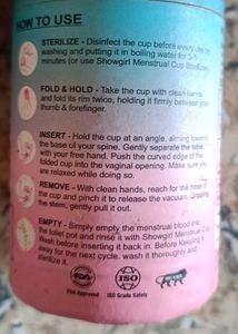 Showgirl Menstrual Cup