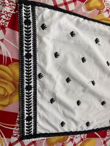 White Embroidered Kurti