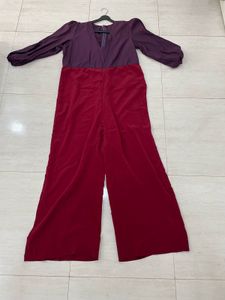 💜🍷Mulberry Muse Magic! 2Tone Wide-Leg Jumpsuit🤩