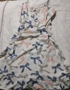 Bow Print Sundress