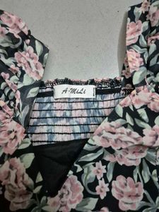 Floral Crop Top