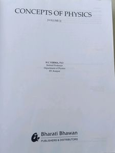 HC Verma Concept Of Physics Volume 1