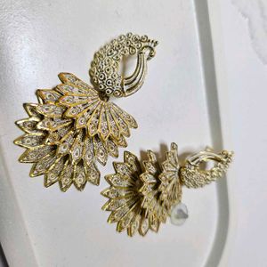 Peacock Earrings