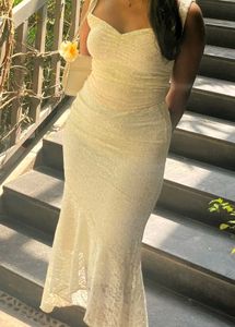 CIDER Elegant Lace Maxi Dress