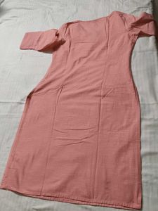 Aurelia Pink Cotton Kurta