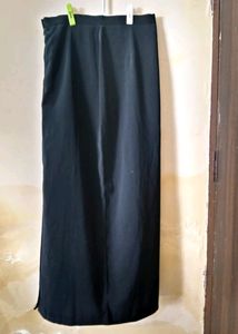 Black Straight Long Skirt ! ✨🖤{ Below Knee But Not Full Length It&#39;s Ankle Length } ✨