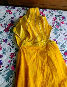 Cutout Haldi Dress