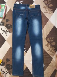 Navy Blue Fashionable Man&#39;s Jeans