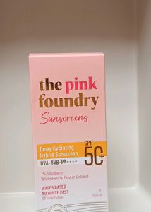 Pink Foundry Sunscreen SPF 50