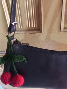 Cherry 🍒 Chrochet Keychain