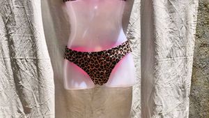 15J. SEXY CHEETAH PRINT BIKINI