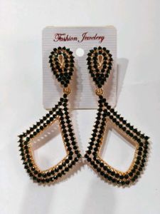Emerald Green Statement Earrings