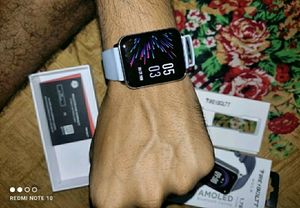 New Smart Watch In Grrey Color