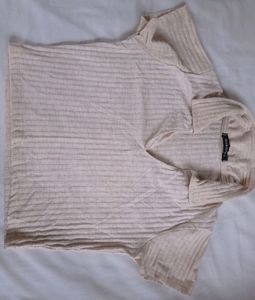 Nude Crop Top