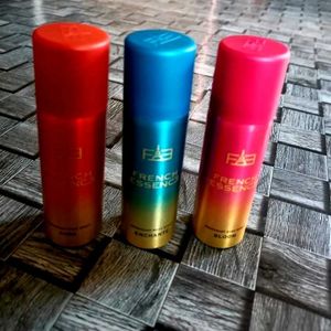 French Essence Body Spray Set(Pack Of Three)