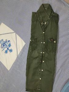 Superdry Olive Green Shirt