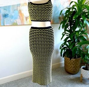 Zara Knit Crop Top &amp; Skirt Set