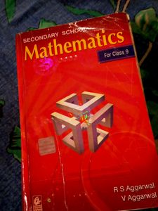 RS Aggarwal For Class 9